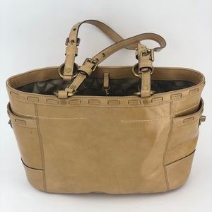 Coach No A0873-11500 Leather Shoulder Purse Bag